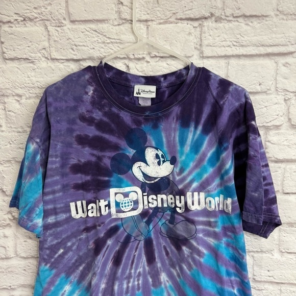 Disney Mickey Mouse T shirt XL Tie-Dye Walt Disney World Parks unisex - Picture 2 of 6